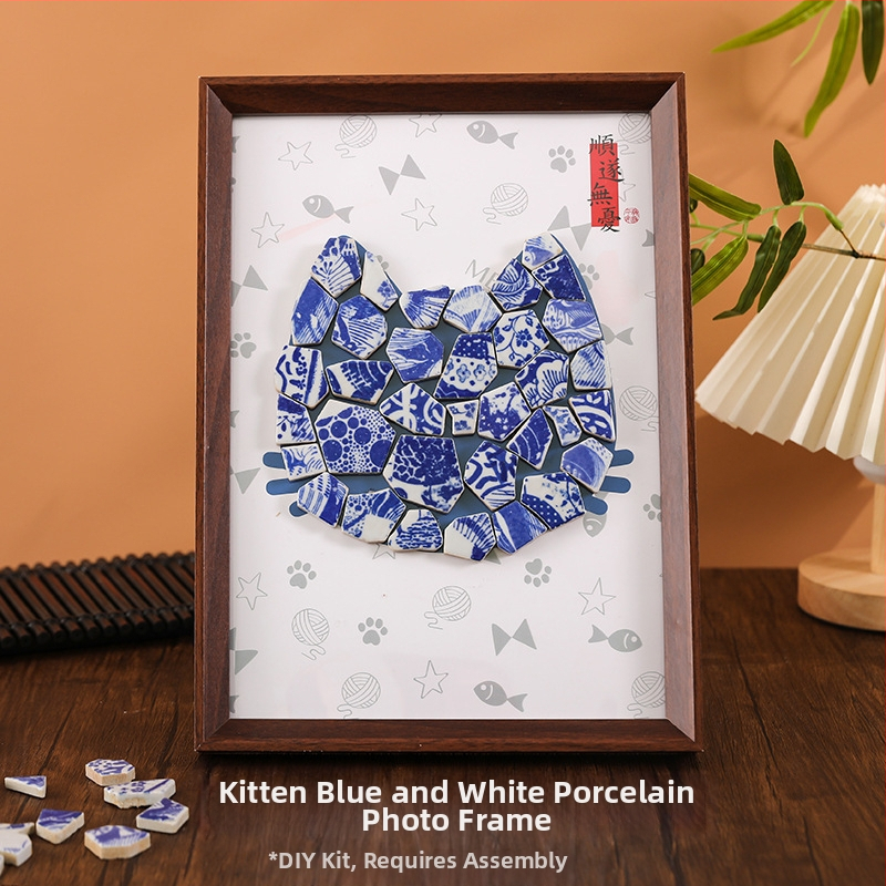 DIY keramisko flīžu mozaīkas gleznošanas komplekts, roku darbs, preces kods 176002z0, kategorija amatniecība – gleznošana, stils Ķīniešu stils, parasta iepakošana