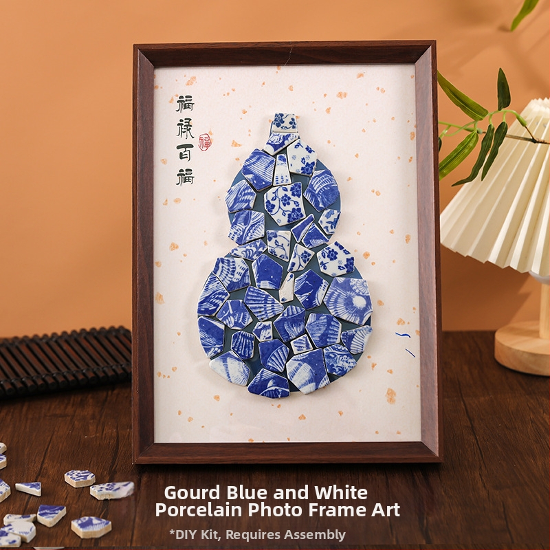 DIY keramisko flīžu mozaīkas gleznošanas komplekts, roku darbs, preces kods 176002z0, kategorija amatniecība – gleznošana, stils Ķīniešu stils, parasta iepakošana