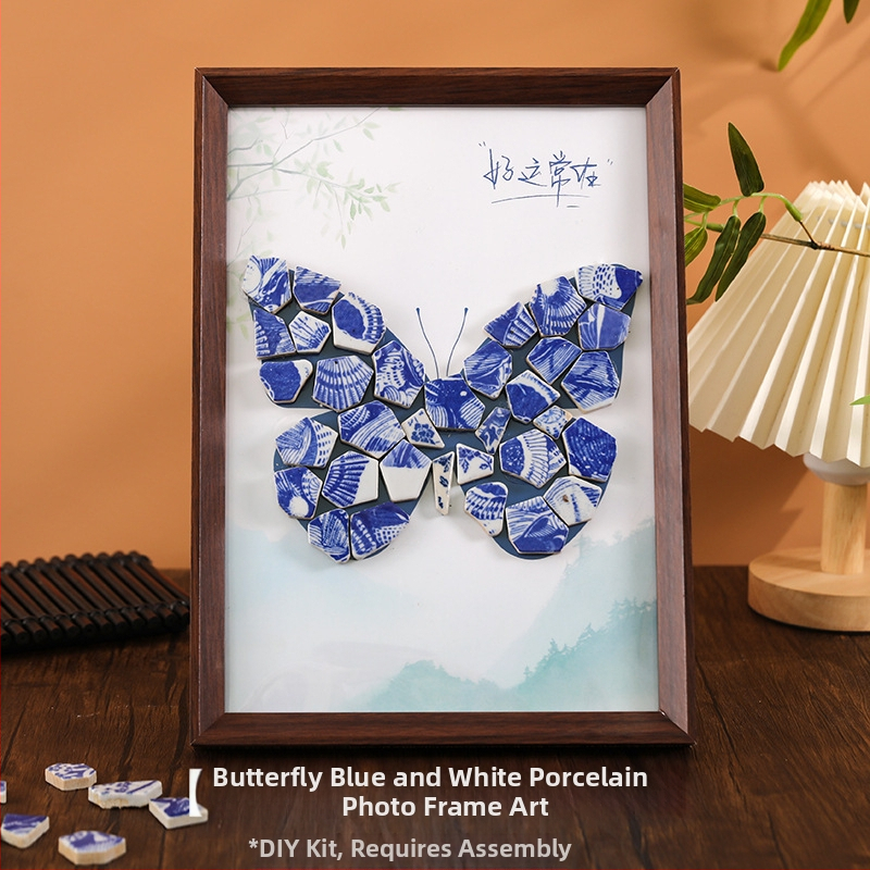 DIY keramisko flīžu mozaīkas gleznošanas komplekts, roku darbs, preces kods 176002z0, kategorija amatniecība – gleznošana, stils Ķīniešu stils, parasta iepakošana