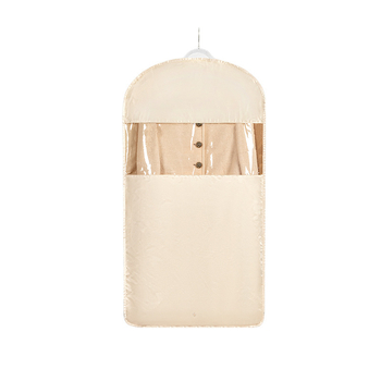 Чанта за съхранение на пухено яке със закачане — сатенен материал, прахоустойчива и влагоустойчива, компресия без въздух за гардероб