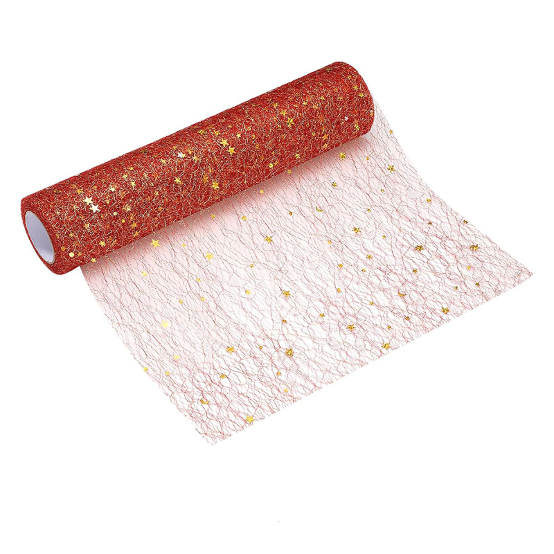 Stolni runner s mrežastim dizajnom i toplinskim otiskom, geometrijski apstraktni uzorak (Materijal: poliester vlakno; Stil: lagani luksuz; Oblik: pravokutnik; Kategorija: stolni runner)