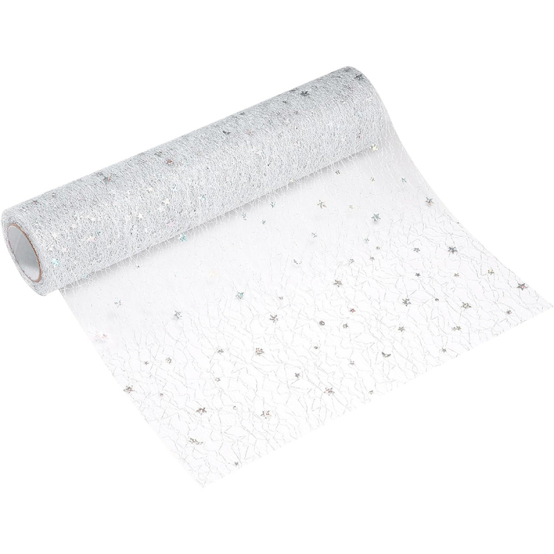 Stolni runner s mrežastim dizajnom i toplinskim otiskom, geometrijski apstraktni uzorak (Materijal: poliester vlakno; Stil: lagani luksuz; Oblik: pravokutnik; Kategorija: stolni runner)