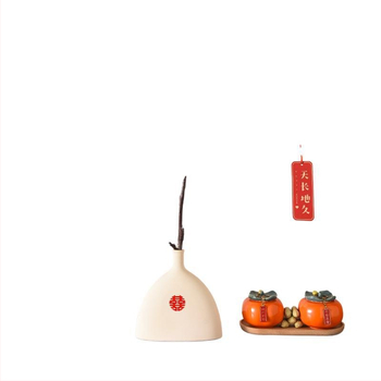 Naujo namų šventinė dekoracija su Fortūnos vaisiais ir vaisių gėlėmis (Medžiaga: Plastikas; Stilius: Kinų stilius; Prekės ženklas: Other; IP leidimas: Ne)