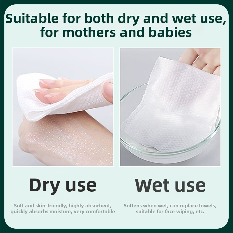 Jednorazová veľká rolka tvárovej utierky, hrubšia, salónnej kvality, z drevených vlákien, značka Winne Fragrance