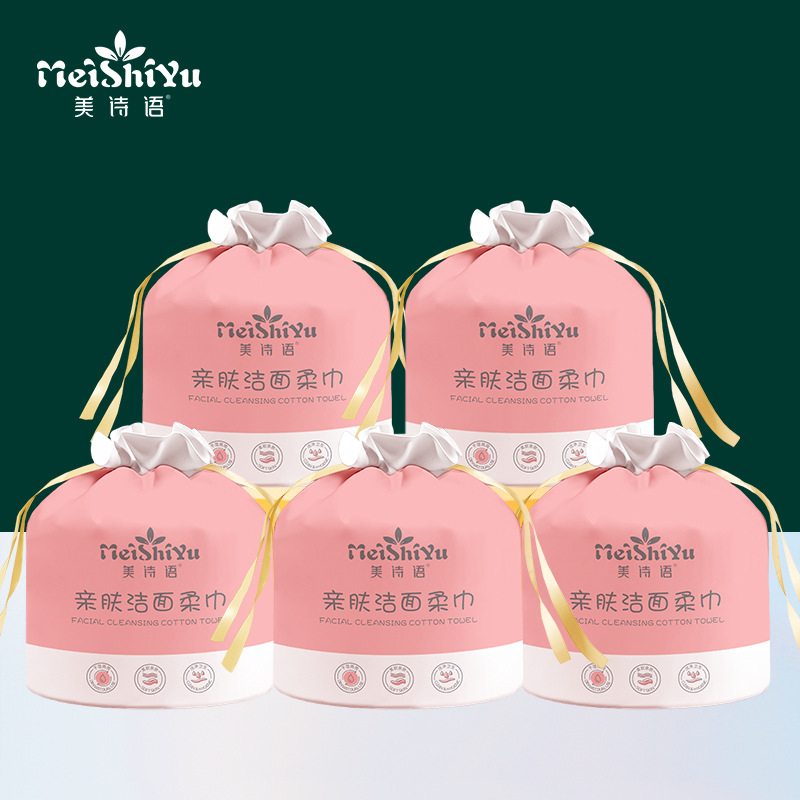 Egyszer használatos nagy tekercses arctörlő kendő, vastított kivitel, szalonminőség, fa rostból, márka Winne Fragrance