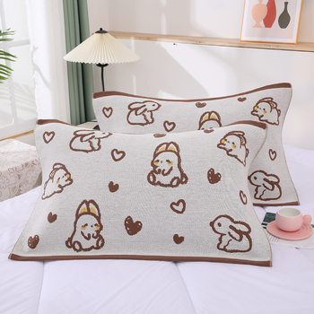 Jastučni ručnik od 100% pamuka, Klasa A, četiri sloja gaze, Sanen Home Textile