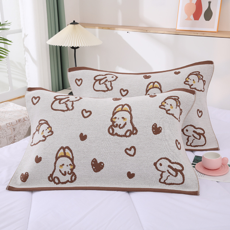 Jastučni ručnik od 100% pamuka, Klasa A, četiri sloja gaze, Sanen Home Textile