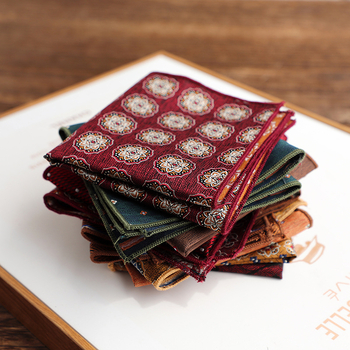 Vīriešu kabatas lakatiņš uzvalkam | poliestera diegi | džakarda | ģeometrijisks raksts | viegls grezns stils | Doris.TD