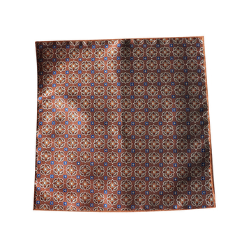 Vīriešu kabatas lakatiņš uzvalkam | poliestera diegi | džakarda | ģeometrijisks raksts | viegls grezns stils | Doris.TD