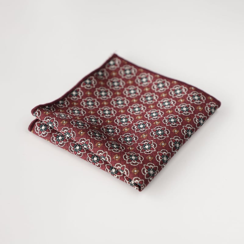 Vīriešu kabatas lakatiņš uzvalkam | poliestera diegi | džakarda | ģeometrijisks raksts | viegls grezns stils | Doris.TD