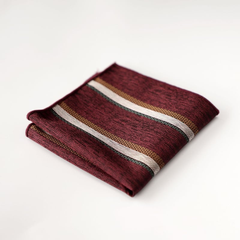 Vīriešu kabatas lakatiņš uzvalkam | poliestera diegi | džakarda | ģeometrijisks raksts | viegls grezns stils | Doris.TD