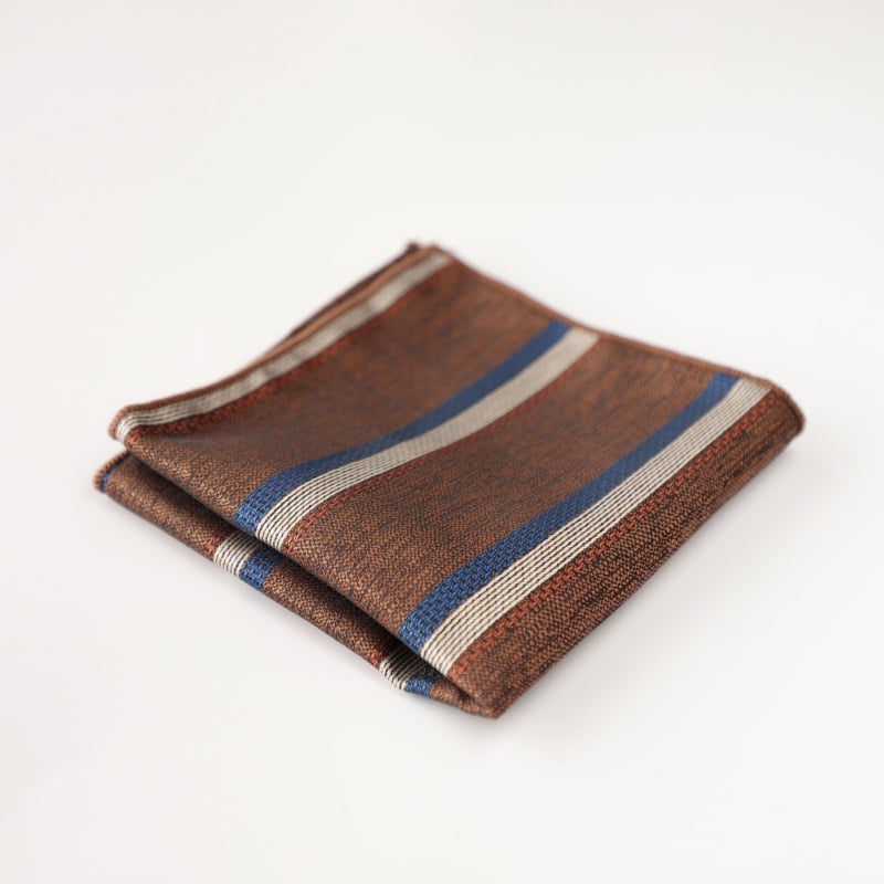 Vīriešu kabatas lakatiņš uzvalkam | poliestera diegi | džakarda | ģeometrijisks raksts | viegls grezns stils | Doris.TD