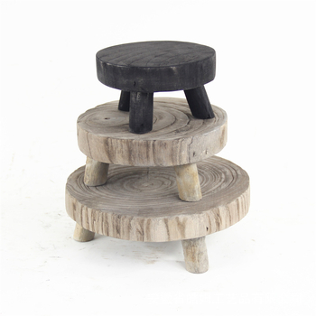 Koka dekoratīvs trauks Wabi-Sabi stilā — Haom zīmols, materiāls: koks, iepakojums: kartons, paredzēts mājai, viesnīcai un vilai