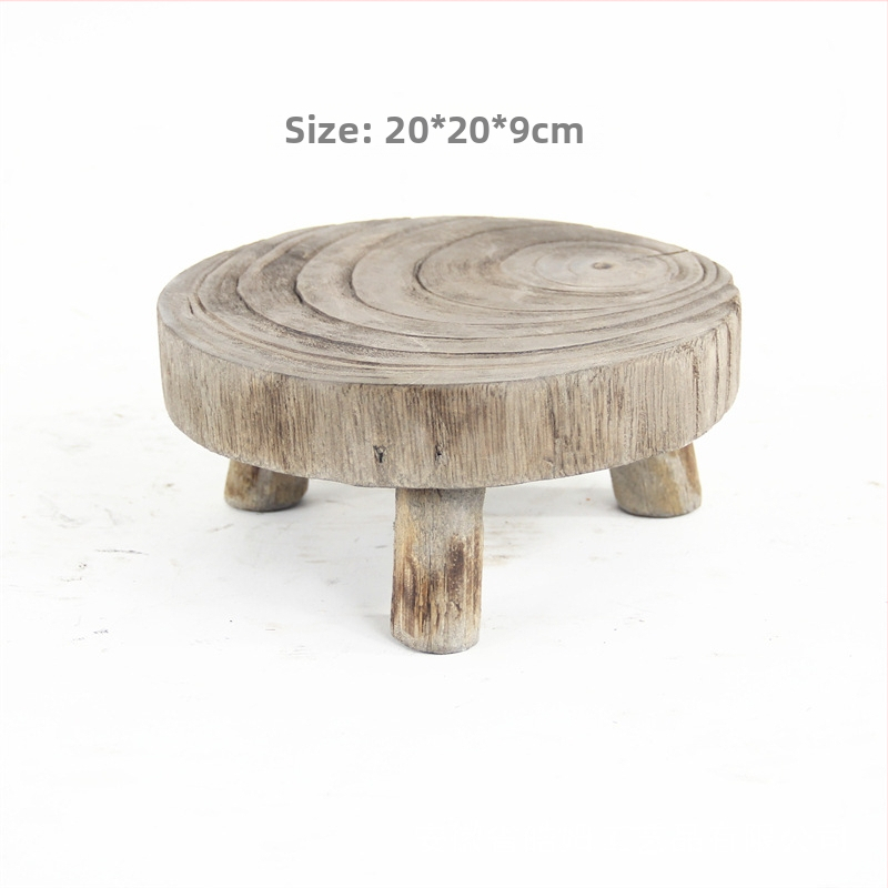 Koka dekoratīvs trauks Wabi-Sabi stilā — Haom zīmols, materiāls: koks, iepakojums: kartons, paredzēts mājai, viesnīcai un vilai