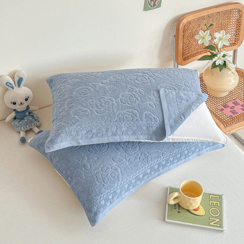 Set navlaka za jastuke od 100% pamuka, terry – par, retro stil, gusta tkanina