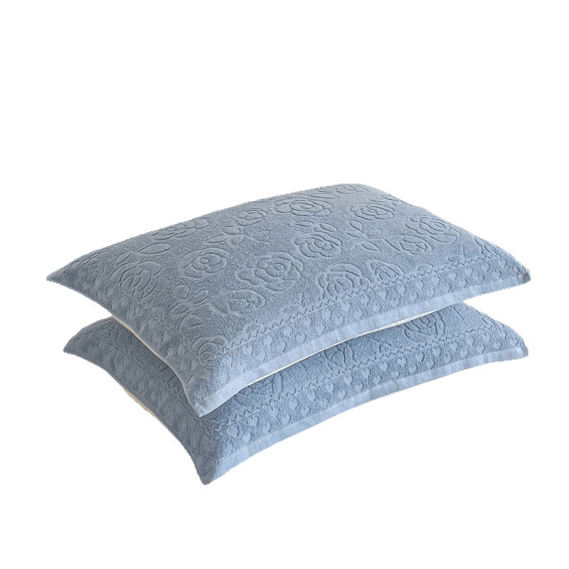 Set navlaka za jastuke od 100% pamuka, terry – par, retro stil, gusta tkanina