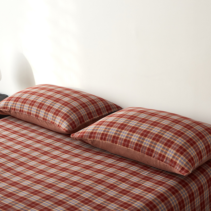 Yuchuan Japanski stil navlaka za jastuke, 2 kom, 100% pamuk, twill tkanina, reaktivno bojanje