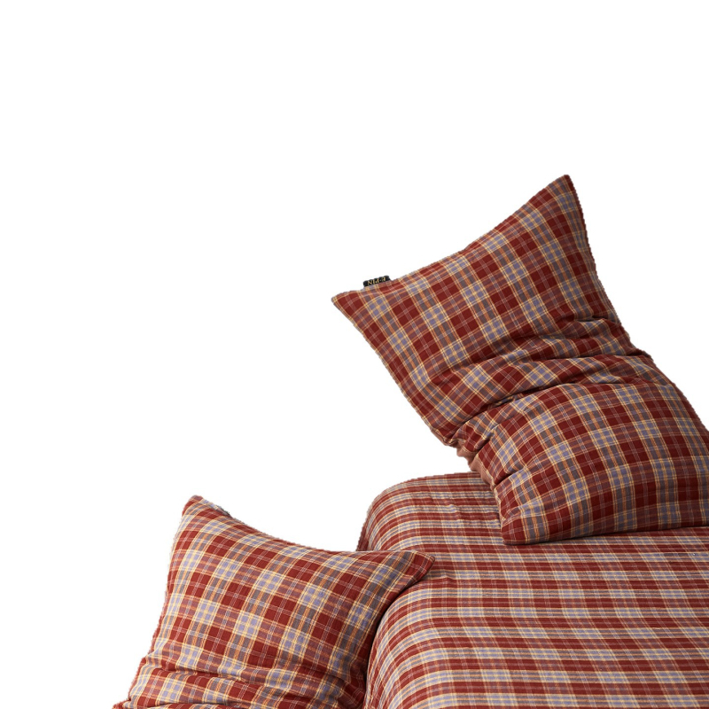 Yuchuan Japanski stil navlaka za jastuke, 2 kom, 100% pamuk, twill tkanina, reaktivno bojanje