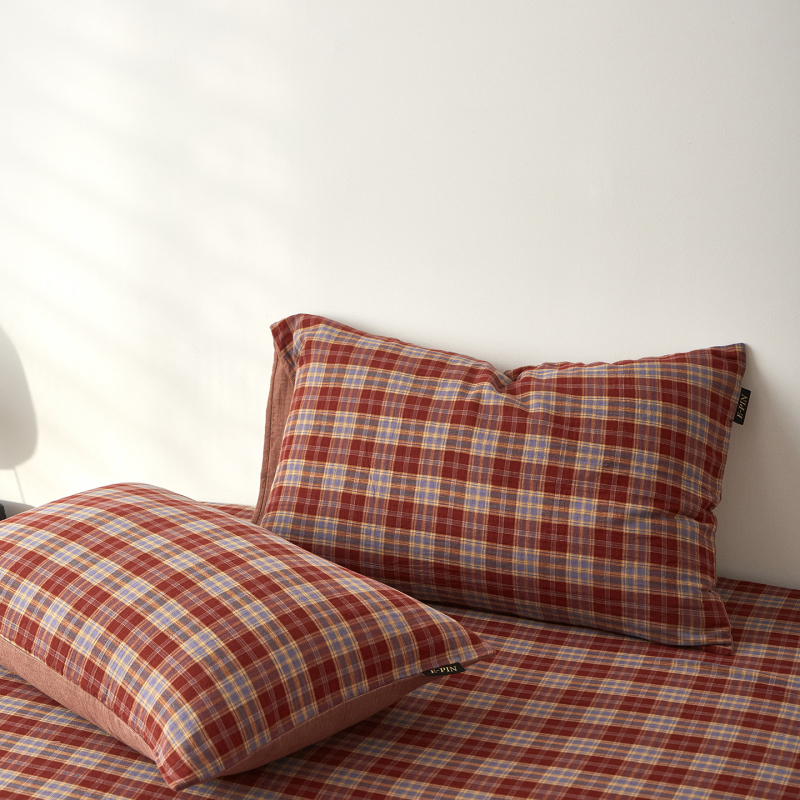 Yuchuan Japanski stil navlaka za jastuke, 2 kom, 100% pamuk, twill tkanina, reaktivno bojanje