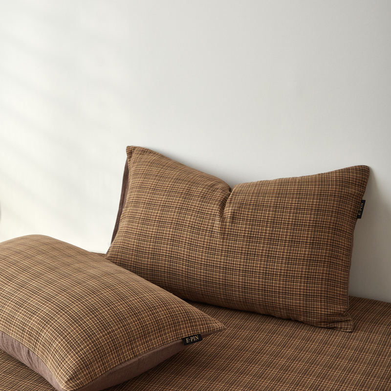 Yuchuan Japanski stil navlaka za jastuke, 2 kom, 100% pamuk, twill tkanina, reaktivno bojanje