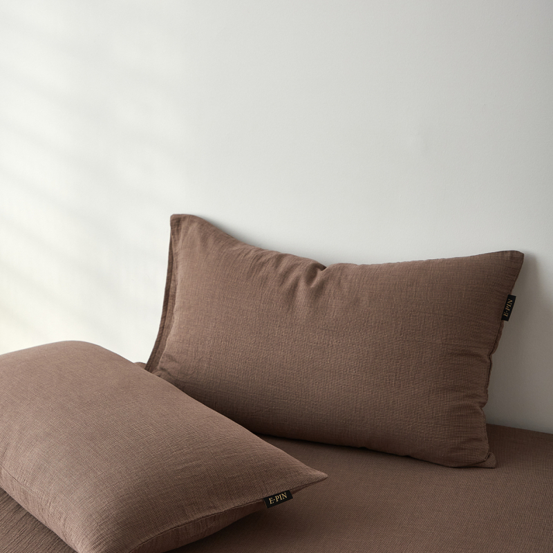 Yuchuan Japanski stil navlaka za jastuke, 2 kom, 100% pamuk, twill tkanina, reaktivno bojanje