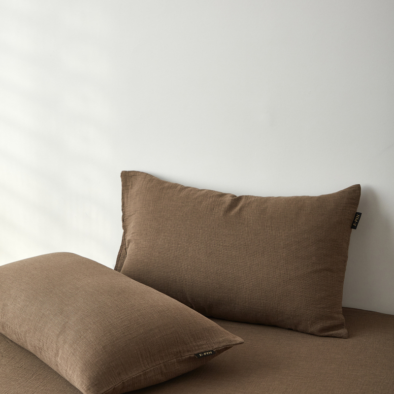 Yuchuan Japanski stil navlaka za jastuke, 2 kom, 100% pamuk, twill tkanina, reaktivno bojanje