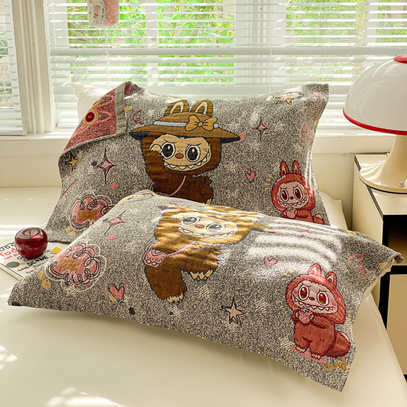 Jastučnica Tang tiger, pamukova gazasta tkanina, motiv uljane slike, IN stil, pogodno za sve sezone