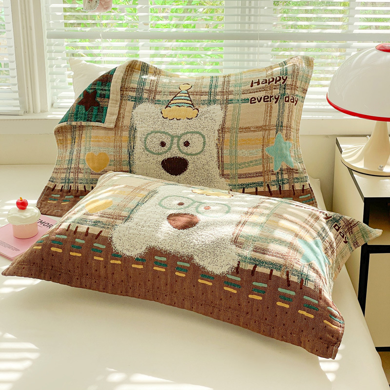 Jastučnica Tang tiger, pamukova gazasta tkanina, motiv uljane slike, IN stil, pogodno za sve sezone