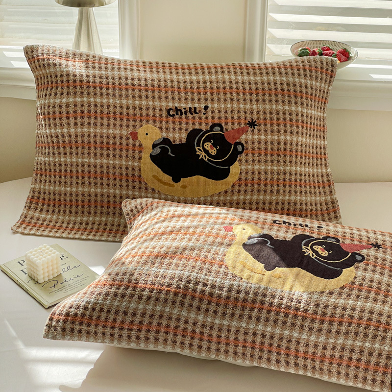 Jastučnica Tang tiger, pamukova gazasta tkanina, motiv uljane slike, IN stil, pogodno za sve sezone