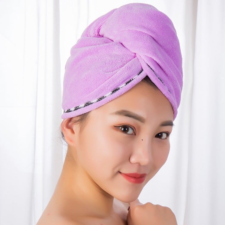 Sausa matu cepure no smalkām šķiedrām, absorbējoša un sabiezināta, 60s diegs, svars 50-79 g