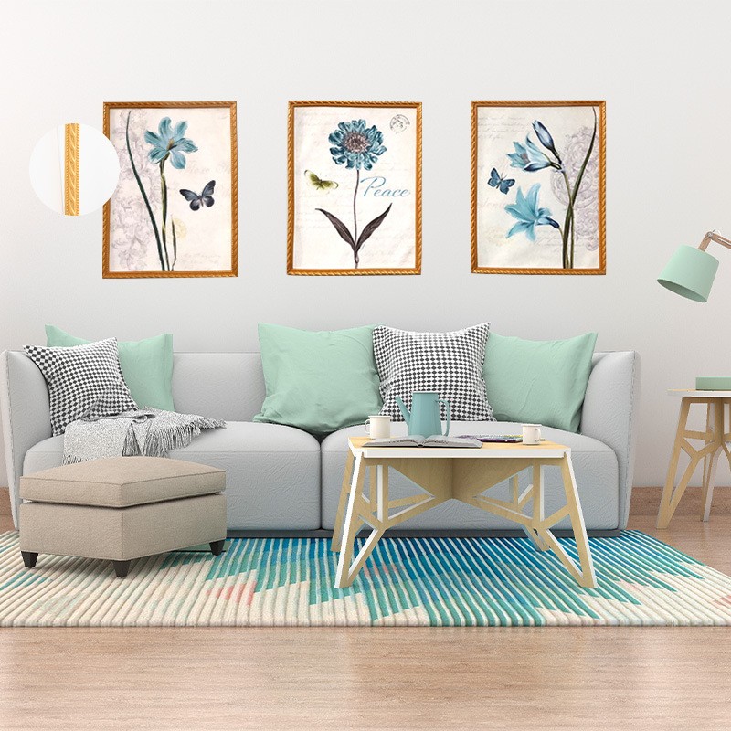 PVC pašlīmējoša dekoratīvā malu lente televizora fona sienai — mūsdienīgs stils, ugunsizturīga, ūdensizturīga, mitrumizturīga, korozijizturīga