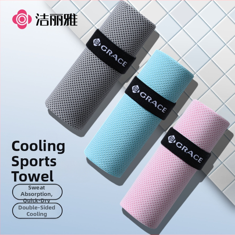 Grace športový uterák | 80% polyester + 20% polyamid | 50 g | nasiakavosť 0–5 s | Kód produktu 230193