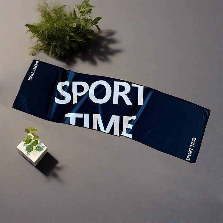 Sporttörölköző hűsítő érzetű – gyorsan szárad, izzadság felszívódása, poliészter, logó testreszabás