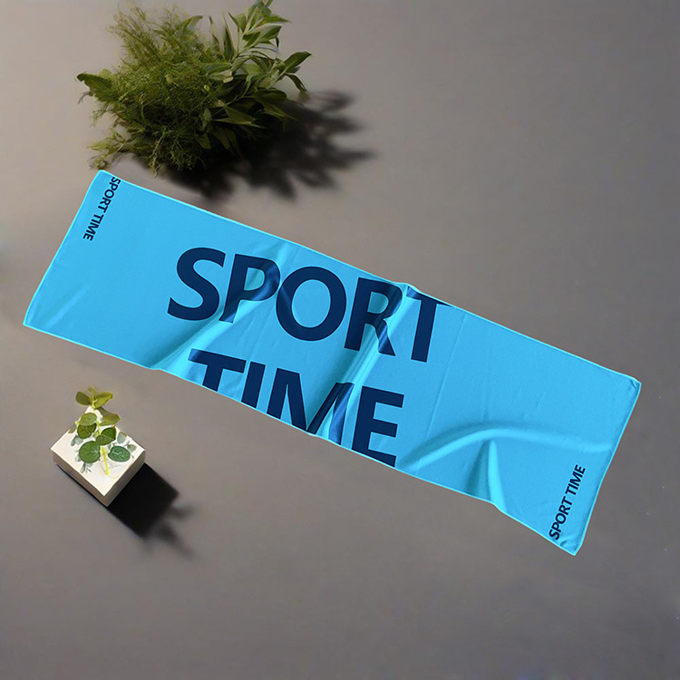 Sporttörölköző hűsítő érzetű – gyorsan szárad, izzadság felszívódása, poliészter, logó testreszabás