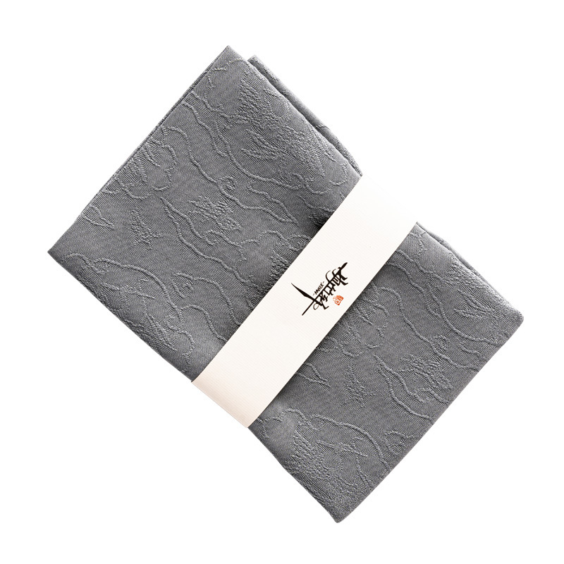 Gongfu teáskészlethez teakel kendő, vastag, nedvszívó, 350 g pamut, egyszerű szövés