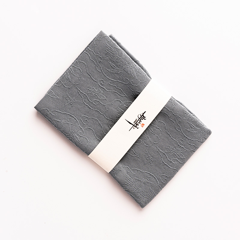 Gongfu teáskészlethez teakel kendő, vastag, nedvszívó, 350 g pamut, egyszerű szövés