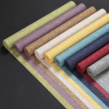 Japoniško stiliaus Zen įkvėptas vandeniui atsparus medvilnės-linų audinio arbatos ceremonijos aksesuarų rinkinys; įsk. arbatos kilimėlis, arbatos servetėlė, stalo kilimėlis ir stalo takelis