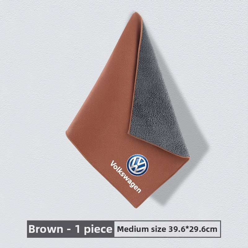 Chebufang velūra automašīnas tīrīšanas dvielis, bez pūkām, saderīgs ar VW Sagitar, Magotan, Lavida, Bora, Touran un Tiguan