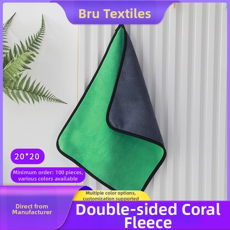 Autó tisztító kendő - többfunkciós, korall polár, fertőtlenítés, Brulu, 600 g