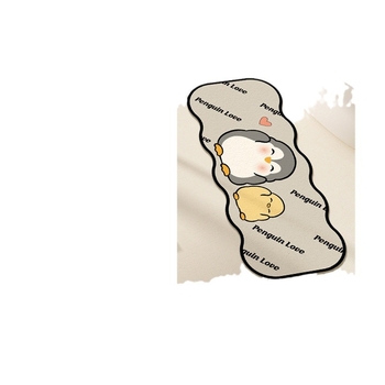 Kupaonska prostirka od diatomita s motivom crtića i slatkih životinja, protuklizna, ručno pranje, za kupaonu, kuhinju i ulaz