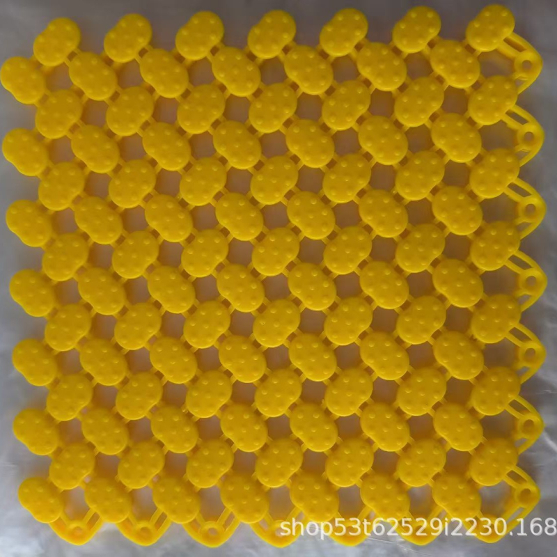 Modularna PVC anti-slip prostirka za kupaonicu, kvadratnog oblika, jednobojna, za kupaonicu, WC i bazen