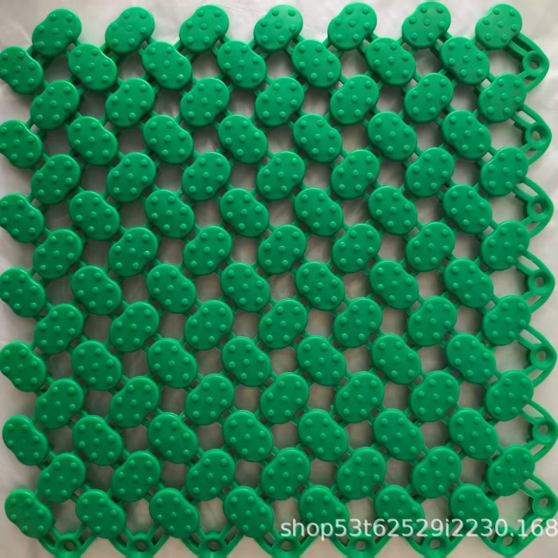 Modularna PVC anti-slip prostirka za kupaonicu, kvadratnog oblika, jednobojna, za kupaonicu, WC i bazen