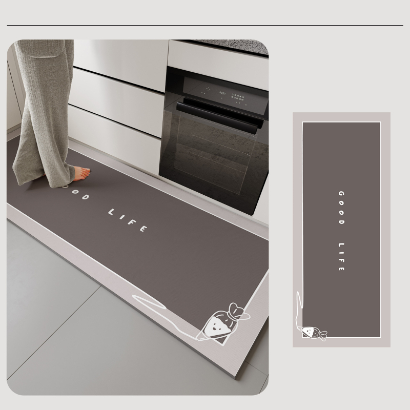 Set prostirki za pod – kvadratne, perive, prilagodljive, modernog minimalističkog stila