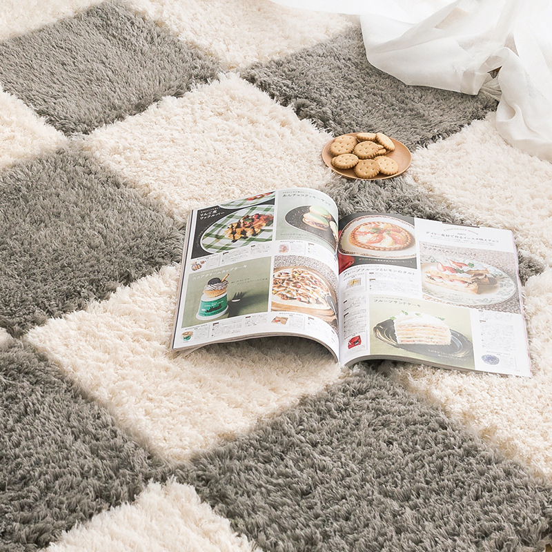 Moduláris EVA talajtakaró – patchwork tatami stílus, csúszásmentes, porszívózható, testreszabható; hálószoba és nappali számára.