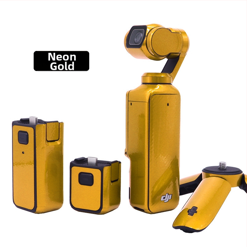 DJI Pocket 3 apsauginė plėvelė su lipdukais – pilnas priedų rinkinys