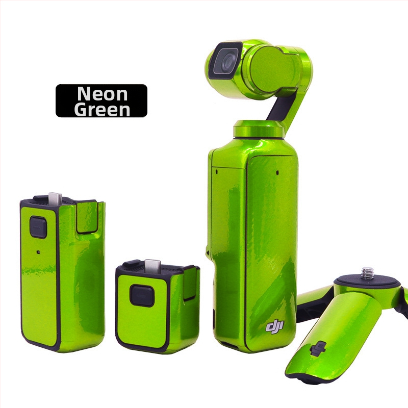 DJI Pocket 3 apsauginė plėvelė su lipdukais – pilnas priedų rinkinys