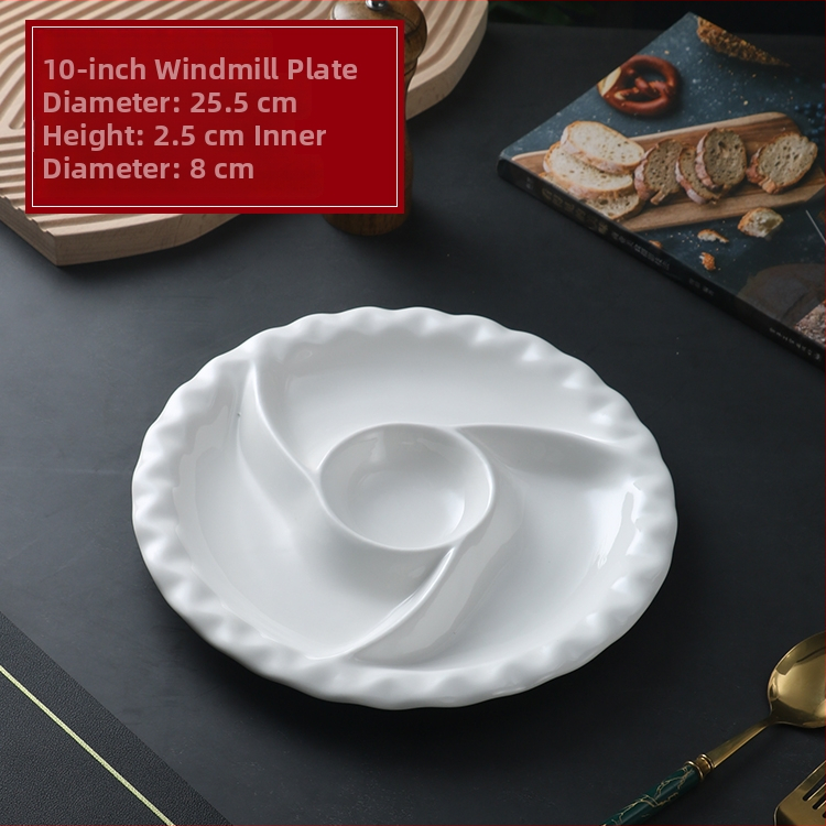 Jaotatud plaaditäidis viie osaga, ümmargune kuju, materjal: siidililled, pind: pritsvärv, mikrolaineahi ei ole sobiv