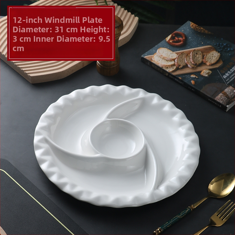 Jaotatud plaaditäidis viie osaga, ümmargune kuju, materjal: siidililled, pind: pritsvärv, mikrolaineahi ei ole sobiv