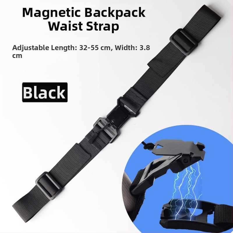 Plecu siksnas fiksēšanas sprādze mugurai, pretslīdošs siksniņš, dzelzs materiāls, vienkrāsains raksts, 2024. gada pavasaris