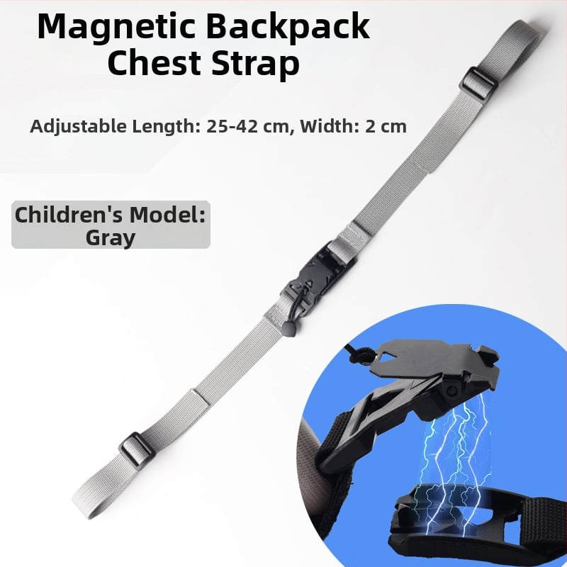 Plecu siksnas fiksēšanas sprādze mugurai, pretslīdošs siksniņš, dzelzs materiāls, vienkrāsains raksts, 2024. gada pavasaris